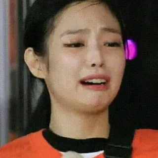 😩 340549c8 Jennie llorando, triste, emoción, kpop, jennie, blackpink whatsapp sticker