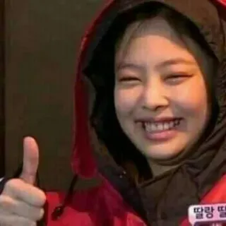 👍 c07aecad 딸랑 땡 Pulgar arriba, Persona, Sonrisa, Feliz whatsapp sticker