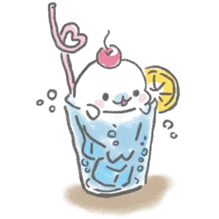 🍻 98f7c62f minuman, koktail, lemon, ceri, gelas, pesta telegram sticker