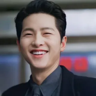 💫 9142f061 hombre, actor, sonrisa, coreano, feliz telegram sticker