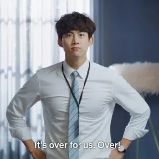 💫 9ec40daf It's over for us. Over! hombre, serio, negocios, frustrado, acabado telegram sticker