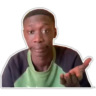 Khaby lame by @GIFSTIKI whatsapp stickers