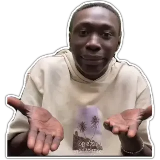 Khaby lame by @GIFSTIKI telegram stickers