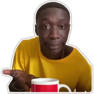 🤨 5763017a 人物, 男性, ポートレート, 質問 telegram sticker