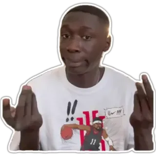 🤨 958a17b5 人, 男性, ジェスチャー, 不快 telegram sticker