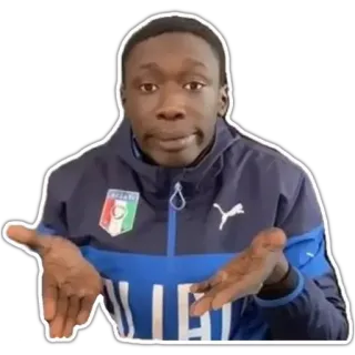 Khaby lame by @GIFSTIKI telegram stickers