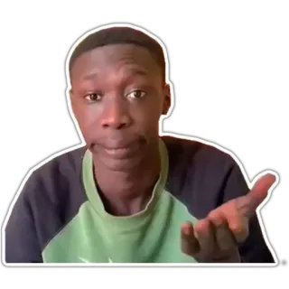 Khaby lame by @StickerCnl @Too_nervous telegram stickers