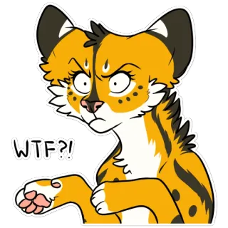 Cianiati the ScribbleServal telegram stickers