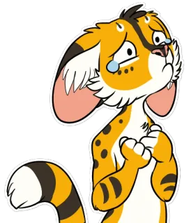 💔 6ba9826c สัตว์, น่ารัก, การ์ตูน, เศร้า, มีขน, แมว telegram sticker