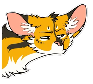 Cianiati the ScribbleServal telegram stickers