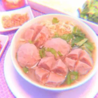 🍥 26844958 jedzenie, zupa, klopsiki, kuchnia azjatycka, makaron, posiłek, rosół whatsapp sticker