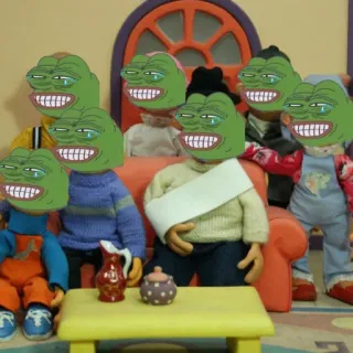 💖 7a8019ef Pepe the Frog Pepe, Frosch, Meme, Internetkultur, Cartoon whatsapp sticker