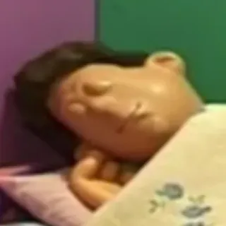 ☂ 7b63ef28 schlafend, Schlaf, Person, Schlafenszeit, müde whatsapp sticker