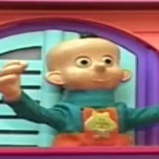 💜 da588491 Puppe, Marionette, Spielzeug, Kinder, fröhlich whatsapp sticker