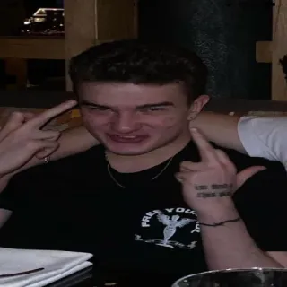 🖕 4ec674fa person, mittelfinger, beleidigend telegram sticker