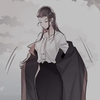 🍢 3a7f0401 donna, vestito, moda, stile, abbigliamento, cappotto whatsapp sticker