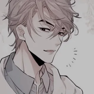 🍢 8616914d uomo, arte, ritratto, personaggio, disegno whatsapp sticker