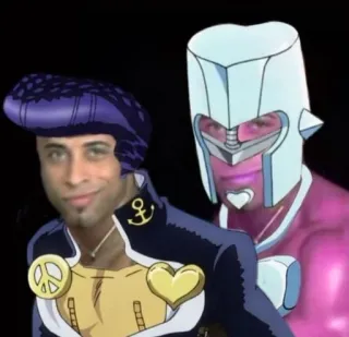 я Джоске кинни :: @fStikBot telegram stickers