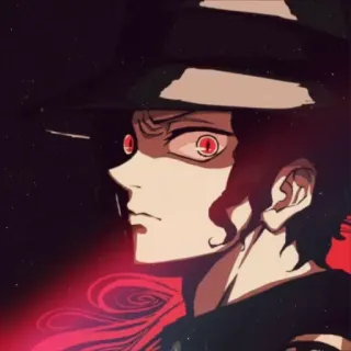 🩸 119623a6 Muzan Kibutsuji Demon Slayer Аниме, Клинок, рассекающий демонов, Мудзан Кибуцуджи, Персонаж telegram sticker