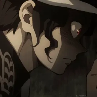 🥤 1fb6fc44 Muzan Kibutsuji Demon Slayer Аниме, Демон, Злодей, Манга, Темный telegram sticker