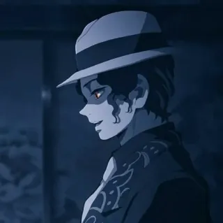 🩸 d7d58c36 Muzan Kibutsuji Demon Slayer Аниме, Клинок, рассекающий демонов, Мудзан, Персонаж, Манга telegram sticker