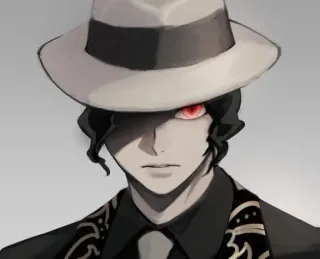 🌟 eb7c548d Muzan Kibutsuji Demon Slayer Demon Slayer, Muzan, Anime, Mangá, Personagem, Chapéu, Vilão, Kibutsuji whatsapp sticker