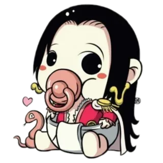 Kid one piece - @animestickerchannel telegram stickers