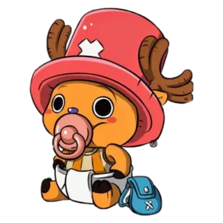Kid one piece - @animestickerchannel telegram stickers