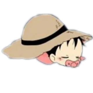 💤 75d1c16b 婴儿, 睡觉, 帽子, 可爱, 卡通 telegram sticker