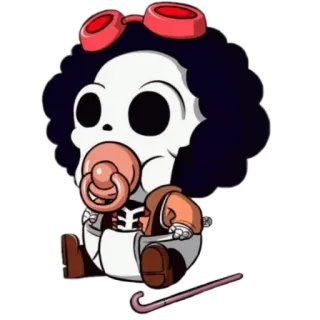 Kid one piece - @animestickerchannel telegram stickers