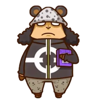 🙂 ae0072fd BIBLE 熊, 圣经, 角色, 动物, 卡通 telegram sticker