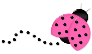 Ⓜ️ 94249f9d biedronka, owad, różowy, słodki, robak whatsapp sticker