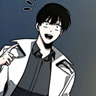 ✖️ 8d41fdaf 애니메이션, 만화, 남자, 사람, 미술 telegram sticker