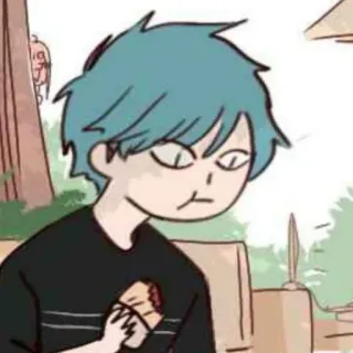 💌 19022cad 漫画, キャラクター, 軽食, 食べる telegram sticker