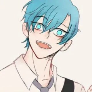 🦕 1d0fff62 Anime, Kreskówka, Ilustracja, Chłopak, Postać telegram sticker