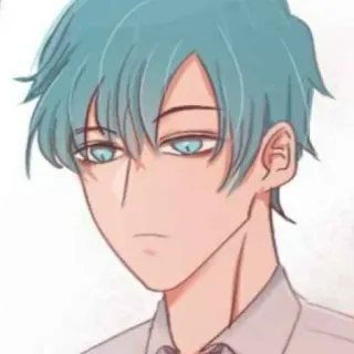 🦕 3ade9095 Anime, Kreskówka, Chłopak, Męski, Postać, Mężczyzna, Portret telegram sticker