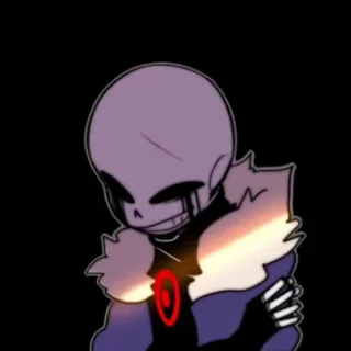 ❄️ 8870a10a Killer Sans 킬러, 샌즈, 언더테일, 괴물, 소름, 사악한 telegram sticker