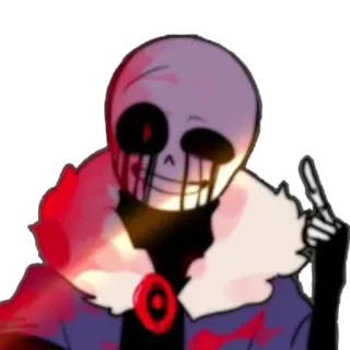 ❄️ d09751d6 해골, 괴물, 공포, 가운데 손가락, 소름 telegram sticker