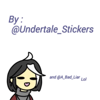 Killer sans by : @Undertale_Stickers telegram stickers