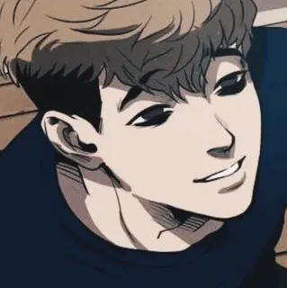 😁 133e6809 Yoon Bum Killing Stalking yaoi, kinh dị, manhwa, stalker, psycho telegram sticker