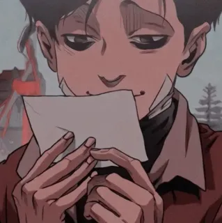 Killing stalking @o_ta_ku whatsapp stickers