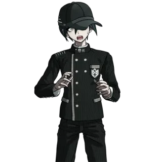 😨 0daeb201 Shuichi Saihara Danganronpa V3: Killing Harmony Anime, Nhân vật, Thám tử, Danganronpa, Shuichi Saihara telegram sticker