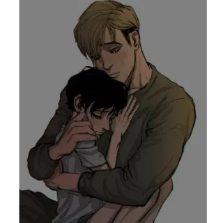 ❤️ 15debc7b Killing Stalking yaoi, LGBT, giết người, kinh dị, manga telegram sticker