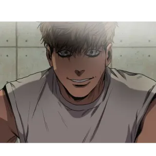 ❤️ 5084d754 đàn ông, anime, đáng sợ, rùng rợn, cười đểu, kinh dị telegram sticker