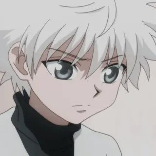 ⚡️ 9c72a65b Killua Hunter x Hunter Anime, Karakter, Killua, Hunter x Hunter, Kartun whatsapp sticker