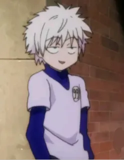 🌝 6879fa93 Killua Hunter x Hunter 애니메이션, 키르아, 헌터x헌터, HxH, 만화 telegram sticker