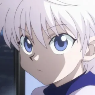 🍶 708dec4a Killua Hunter x Hunter アニメ, 漫画, キルア=ゾルディック, HUNTER×HUNTER, 少年 telegram sticker