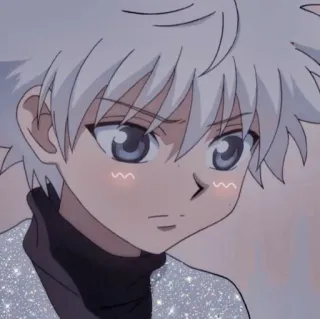 🌟 084bc62c Killua Zoldyck Hunter x Hunter Anime, Manga, Killua, Hunter x Hunter, Cartoon whatsapp sticker