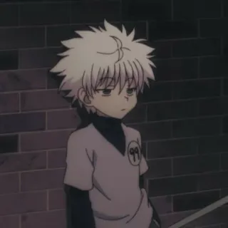 🌟 12e38e1e Killua Hunter x Hunter Anime, Killua, Hunter x Hunter, HxH, Charakter whatsapp sticker