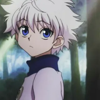 Killua zoldyck - @animestickersid whatsapp stickers